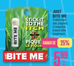 Jean Coutu JUST BITE ME offer