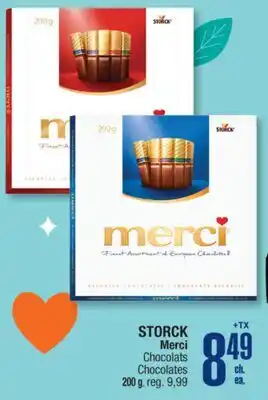 Jean Coutu STORCK Merci Chocolates offer