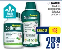 Jean Coutu GENACOL Optimum Selected products offer