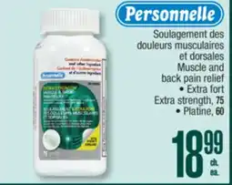 Jean Coutu Personnelle Muscle and back pain relief offer