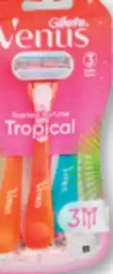 Familiprix Gillette Venus Tropical rasoirs jetables 3un / Gillette Venus Tropical disposable razors 3un offer