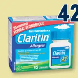 Familiprix Claritin Allergies, 10 mg, 95 tablets offer