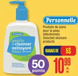 Jean Coutu PERSONNELLE Selected skincare products offer