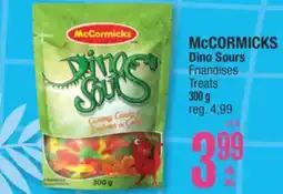 Jean Coutu McCORMICKS Dino Sours Treats offer