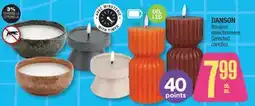 Jean Coutu DANSON Selected candles offer