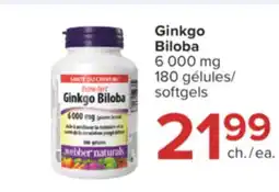 Jean Coutu WEBBER NATURALS Ginkgo Biloba offer