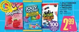Jean Coutu JOLLY RANCHER, MAYNARDS, TWIZZLERS Treats offer