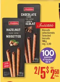Jean Coutu Selected biscuits offer