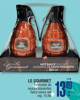 Jean Coutu LE GOURMET Spicy sauce set offer