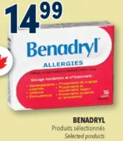Familiprix Benadryl Allergy caplets 36un offer