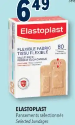 Familiprix Elastoplast family pack assorted sizes fabric strips 80un offer