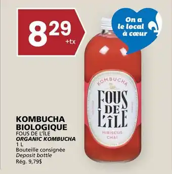 Rachelle-Bery Grocery FOUS DE L'ÎLE ORGANIC KOMBUCHA offer