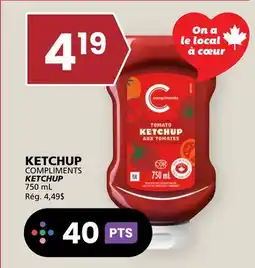 Rachelle-Bery Grocery COMPLIMENTS KETCHUP offer