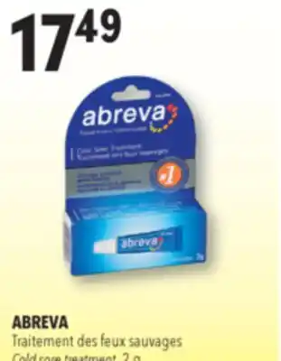 Familiprix Abreva docosanol cream cold sore treatment offer