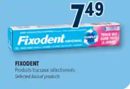 Familiprix Fixodent Original complete denture adhesive cream offer