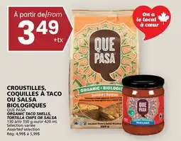Rachelle-Bery Grocery QUE PASA ORGANIC TACO SHELLS, TORTILLA CHIPS OR SALSA offer