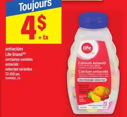 Maxi ANTIACIDES LIFE BRAND | ANTACIDS, 72-150 UN offer