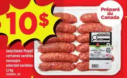 Maxi SAUCISSES ROYAL | sausages offer