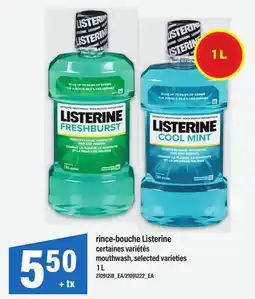 Maxi RINCE-BOUCHE LISTERINE | MOUTHWASH offer