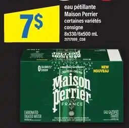 Maxi EAU PÉTILLANTE MAISON PERRIER, 8X330 offer