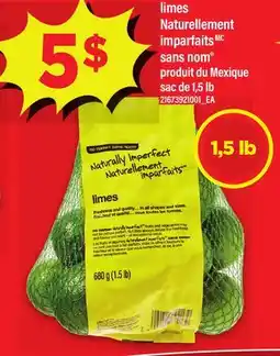 Maxi LIMES NATURELLEMENT IMPARFAITS SANS NOM , SAC DE 1,5 LB offer