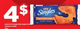 Maxi PRODUIT DE FROMAGE FONDU SINGLES KRAFT offer