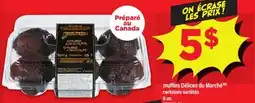 Maxi MUFFINS DÉLICES DU MARCHÉ, 6 UN offer