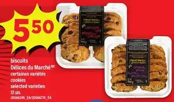 Maxi BISCUITS DÉLICES DU MARCHÉ | COOKIES, 12 UN offer