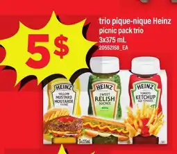 Maxi TRIO PIQUE-NIQUE HEINZ | picnic pack trio offer