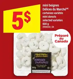 Maxi MINI BEIGNES DÉLICES DU MARCHÉ | MINI DONUTS offer