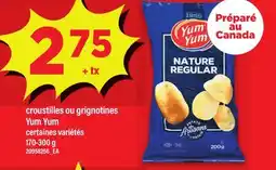 Maxi CROUSTILLES OU GRIGNOTINES YUM YUM offer