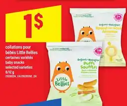 Maxi COLLATIONS POUR BÉBÉS LITTLE BELLIES | baby snacks, 8/12 g offer