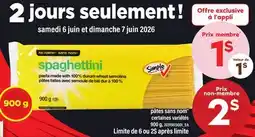 Maxi PÂTES SANS NOM offer
