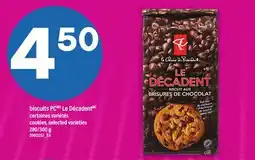 Maxi BISCUITS PC LE DÉCADENT | COOKIES, 280/300 G offer