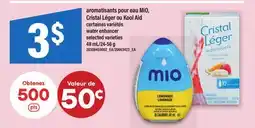 Maxi AROMATISANTS POUR EAU MIO, CRISTAL LÉGER OU KOOL AID | WATER ENHANCER, 48 ML offer