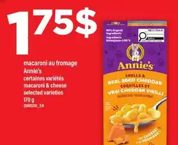 Maxi MACARONI AU FROMAGE ANNIE'S | MACARONI & CHEESE offer