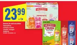 Maxi BOISSON DE MALT ALCCOLISÉE SMIRNOFF ICE offer
