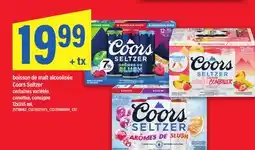 Maxi BOISSON DE MALT ALCOOLISÉE COORS SELTZER offer