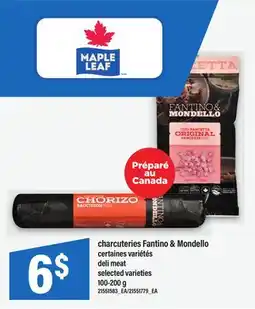 Maxi CHARCUTERIES FANTINO & MONDELLO | DELI MEAT offer