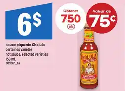 Maxi SAUCE PIQUANTE CHOLULA | HOT SAUCE offer
