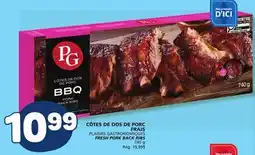 Marché Bonichoix PLAISIRS GASTRONOMIQUES FRESH PORK BACK RIBS offer
