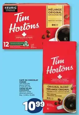 Marché Bonichoix TIM HORTONS COFFEE OR HOT CHOCOLATE offer