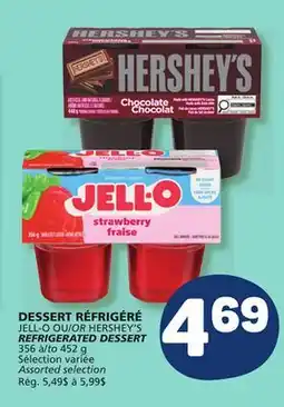 Marché Bonichoix JELL-O OR HERSHEY'S REFRIGERATED DESSERT offer