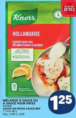 Marché Bonichoix KNORR SAUCE OR PASTA SAUCE MIX offer