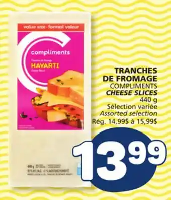 Marché Bonichoix COMPLIMENTS CHEESE SLICES offer
