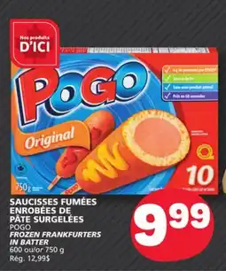 Marché Bonichoix POGO FROZEN FRANKFURTERS IN BATTER offer