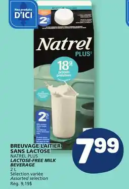 Marché Bonichoix NATREL PLUS LACTOSE-FREE MILK BEVERAGE offer