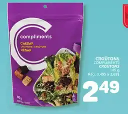 Marché Bonichoix COMPLIMENTS CROUTONS offer