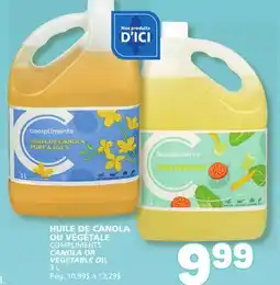 Marché Bonichoix COMPLIMENTS CANOLA OR VEGETABLE OIL offer