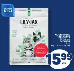 Marché Bonichoix LILY & JAX CAT FOOD offer